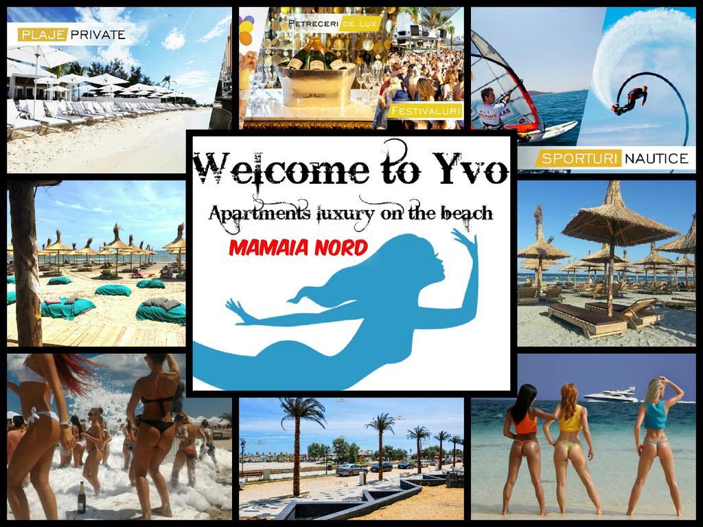 Yvo Lioness & Mamaia Nord Appartement Năvodari Buitenkant foto